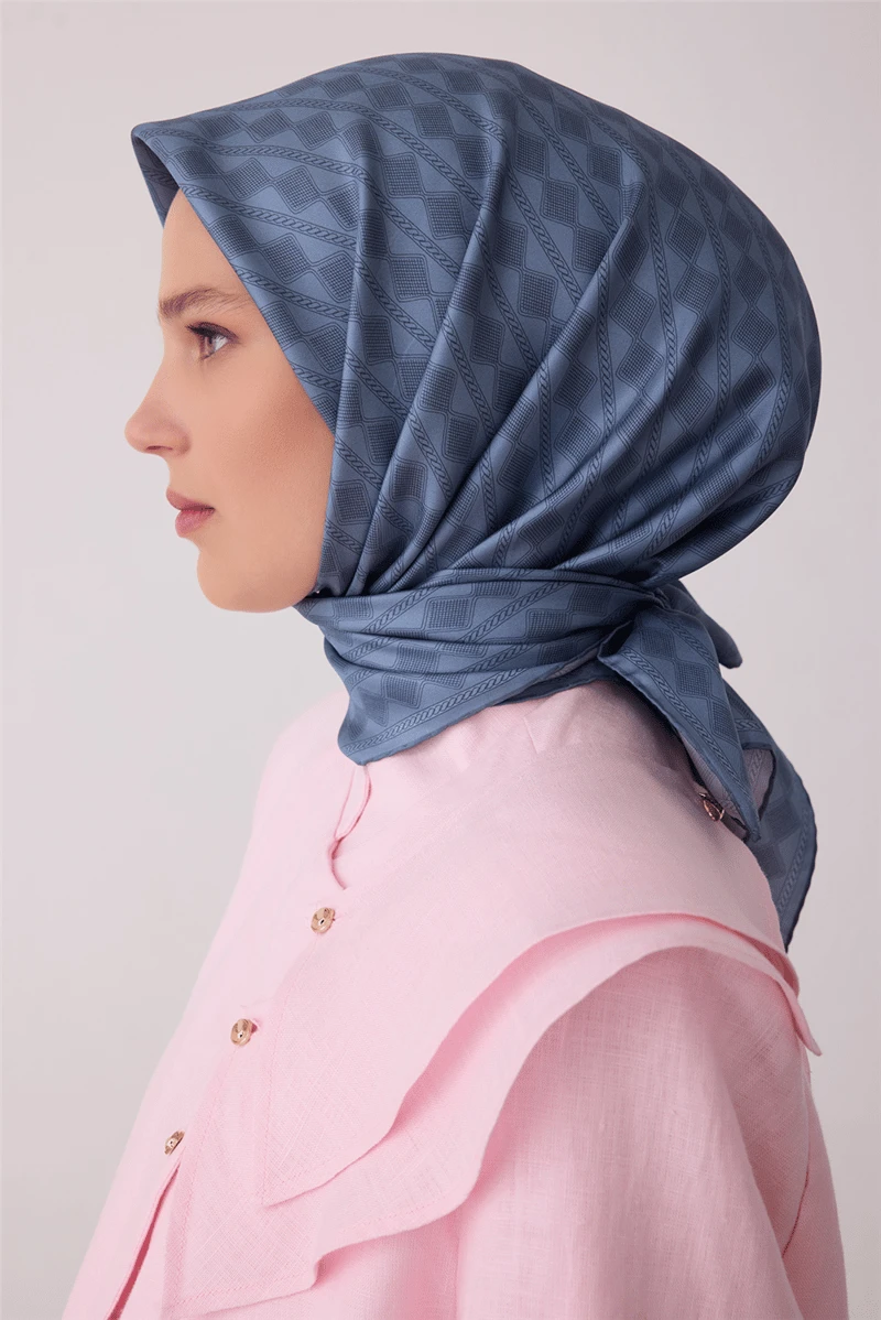 05 Belli Twill İpek Eşarp 4425D