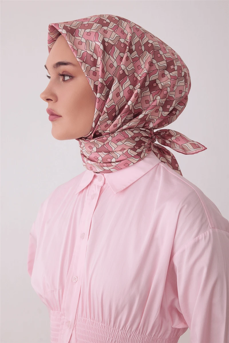 06 Belli Twill İpek Eşarp 4402D