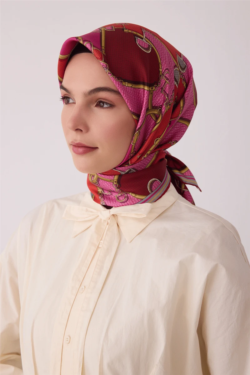 07 Belli Twill İpek Eşarp 4400D