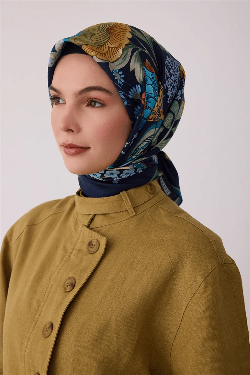 07 Belli Twill İpek Eşarp 4415D