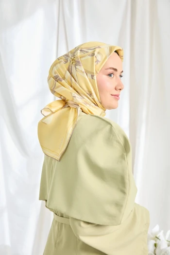 09 Silk Home Twill İpek Eşarp 11548