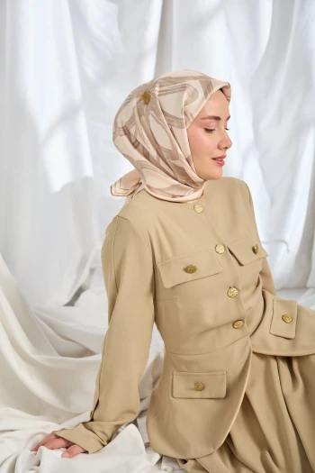 18 Silk Home Twill İpek Eşarp 11548