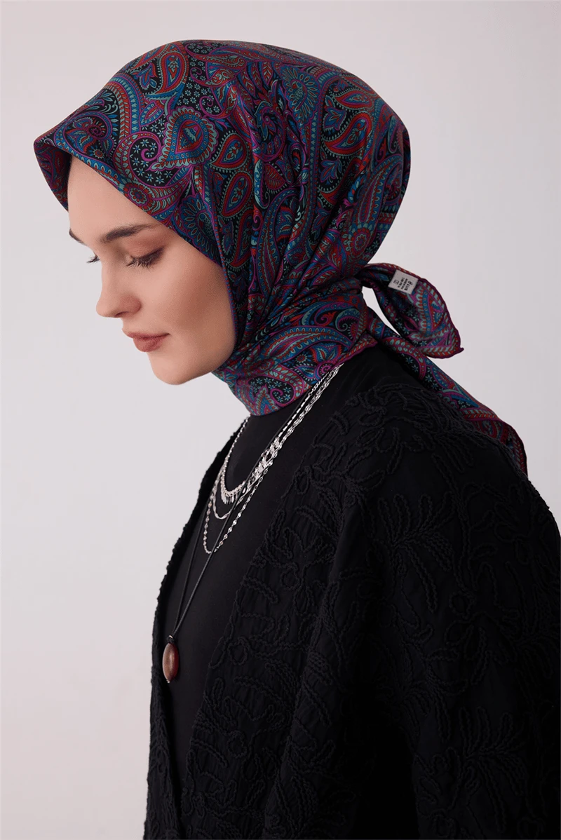 31 Belli Twill İpek Eşarp 4404D
