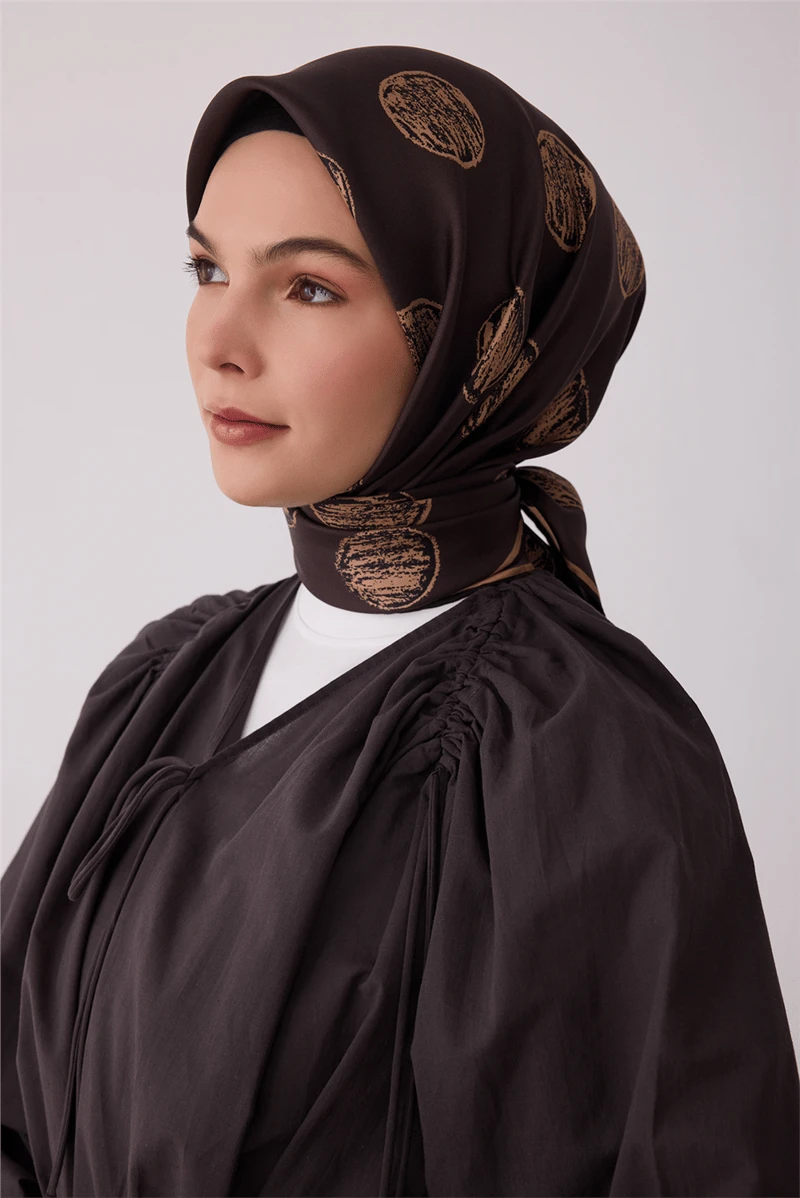 32 Belli Twill İpek Eşarp 4427D
