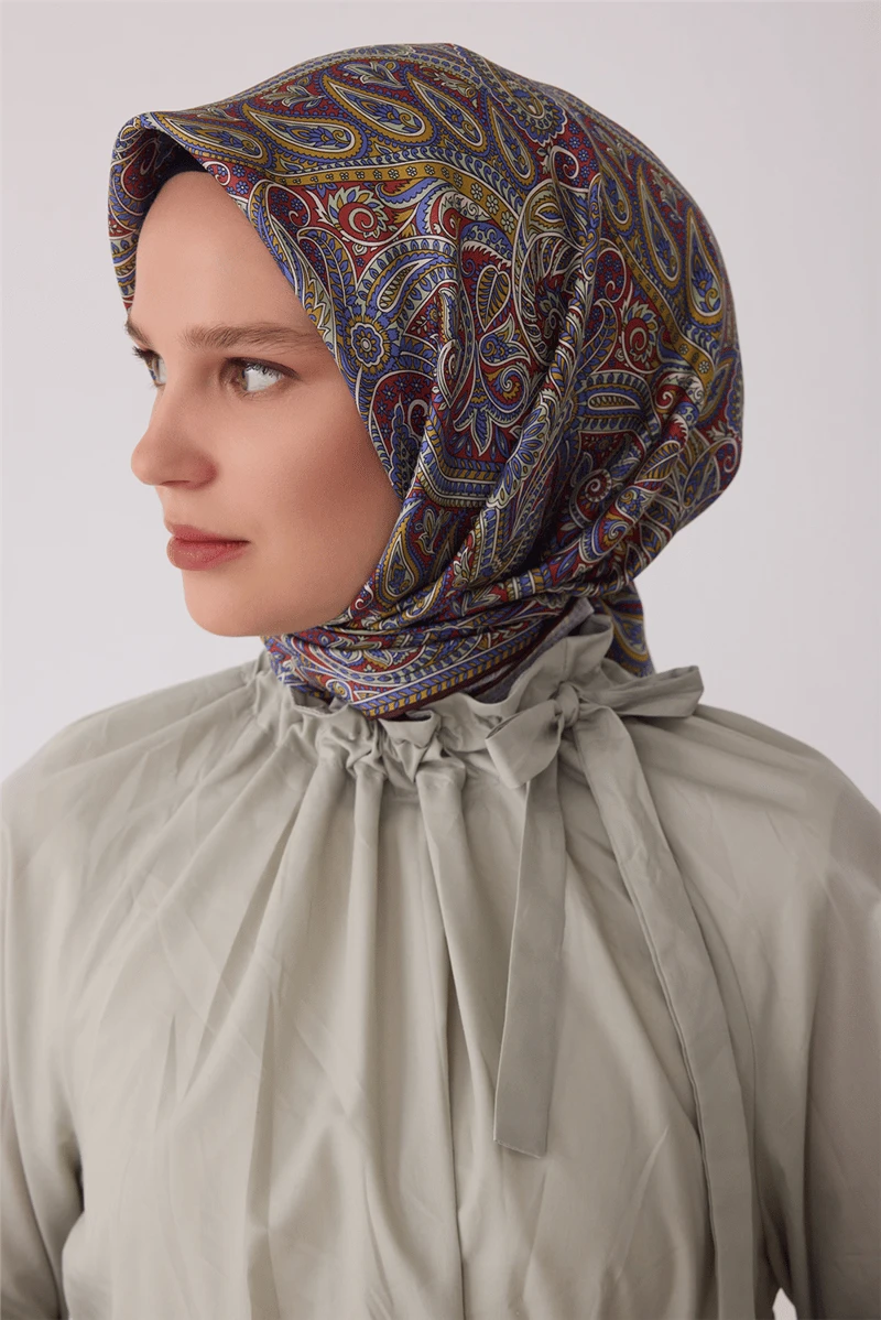 33 Belli Twill İpek Eşarp 4404D