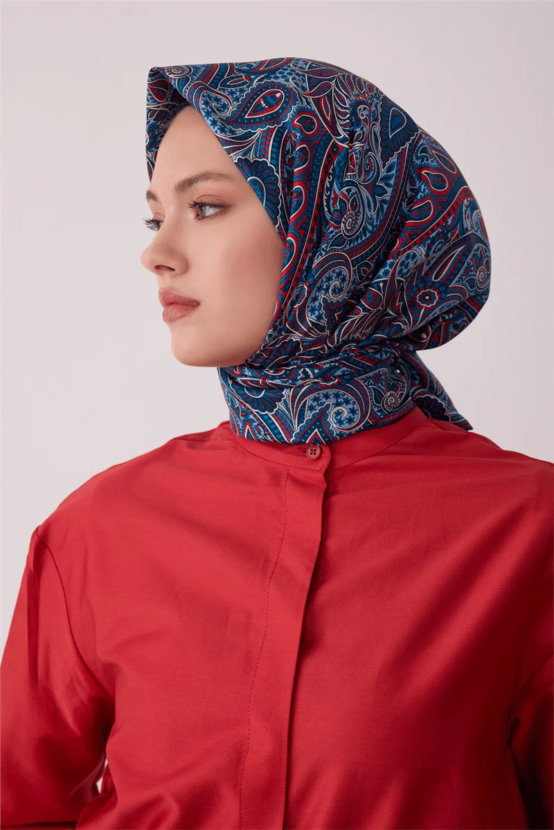 35 Belli Twill İpek Eşarp 4404D