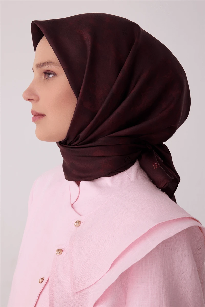 35 Belli Twill İpek Eşarp 4428D