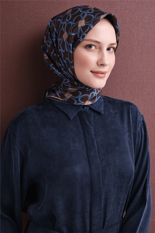 37 Armine Twill İpek Eşarp 9638D