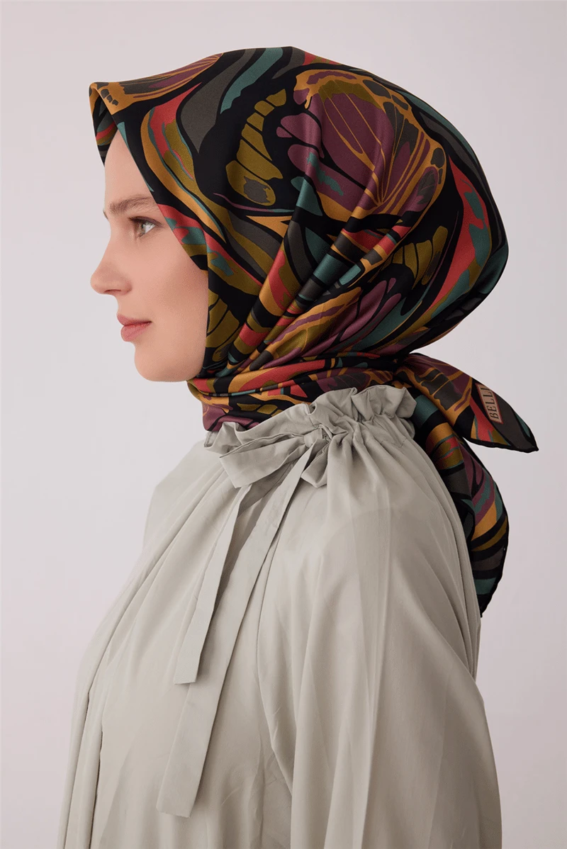 37 Belli Twill İpek Eşarp 4417D