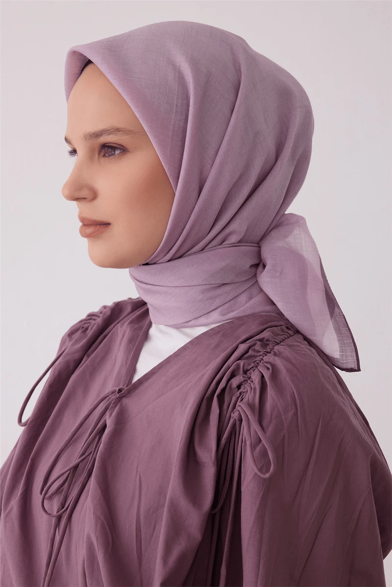 38 Belli Fresh Düz Rozy Eşarp