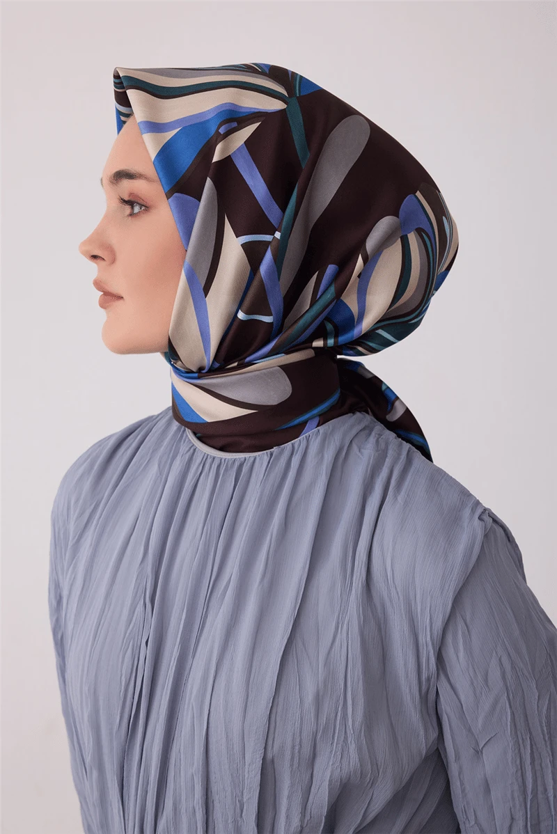 56 Belli Twill İpek Eşarp 4410D