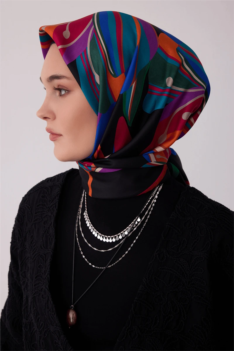 57 Belli Twill İpek Eşarp 4410D