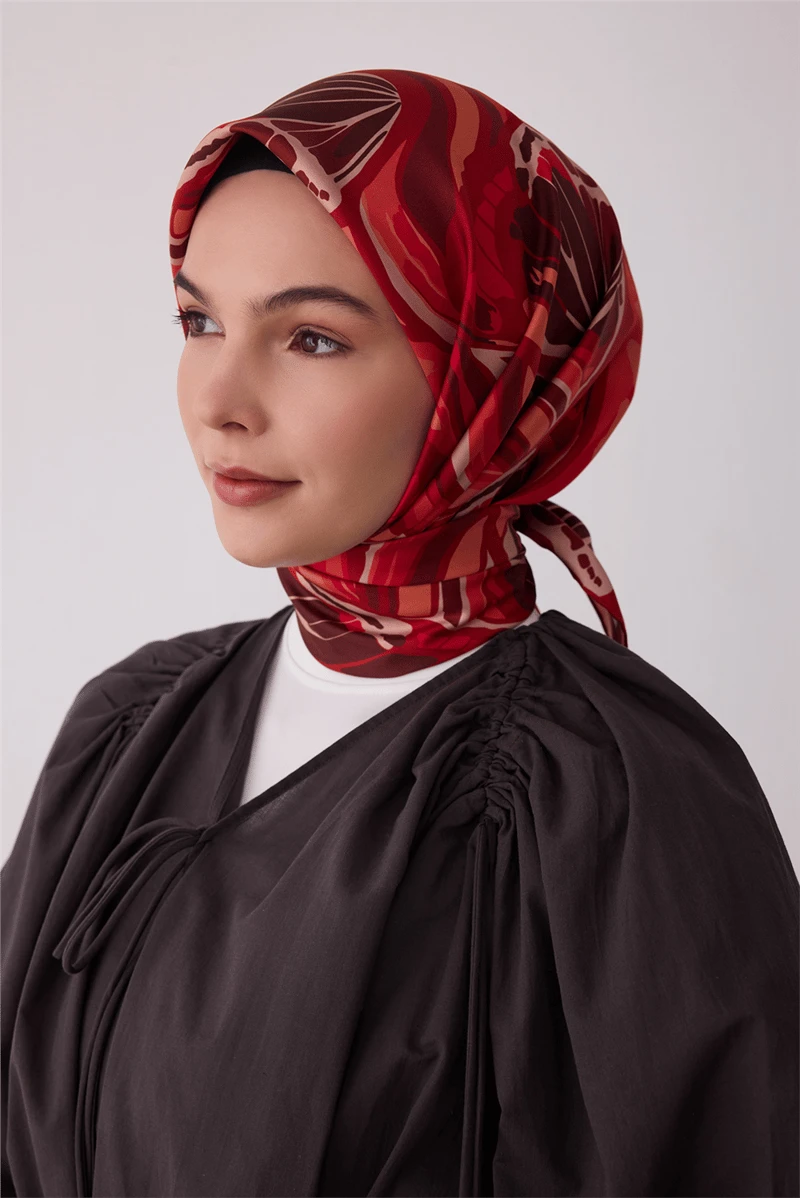 57 Belli Twill İpek Eşarp 4417D