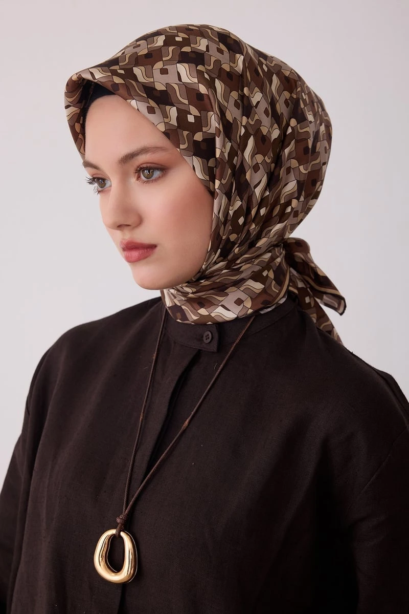 58 Belli Twill İpek Eşarp 4402D