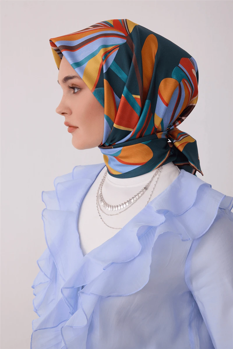 80 Belli Twill İpek Eşarp 4410D
