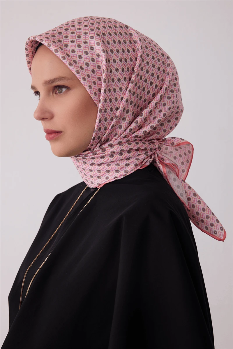 80 Belli Twill İpek Eşarp 4418D