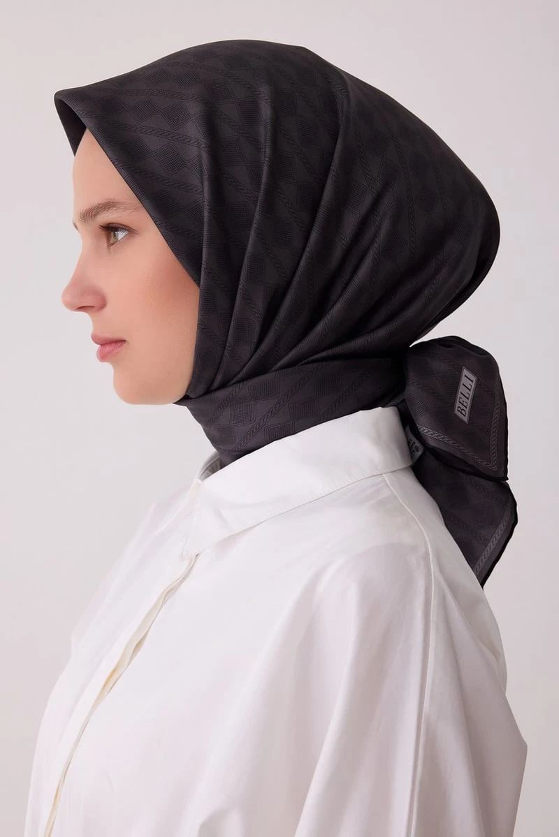 80 Belli Twill İpek Eşarp 4425D
