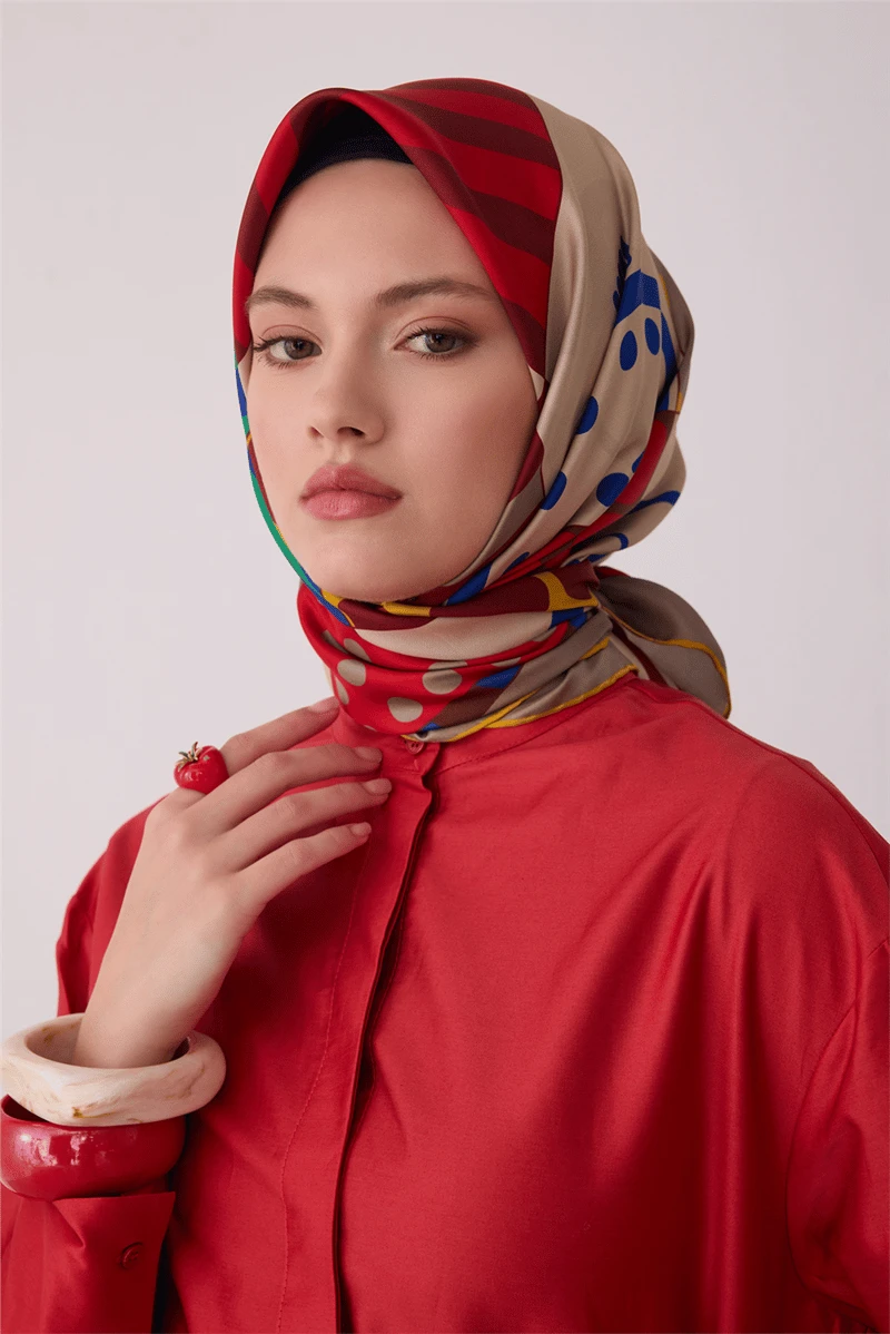 81 Belli Twill İpek Eşarp 4409D