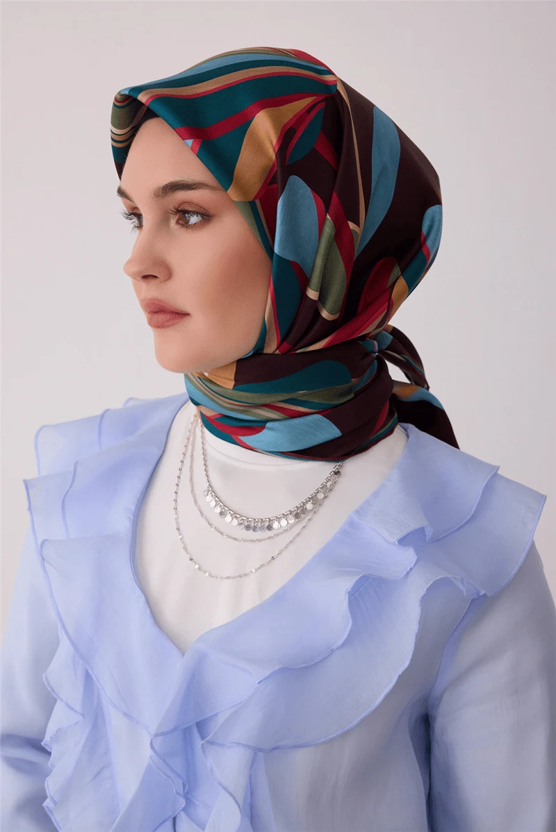81 Belli Twill İpek Eşarp 4410D