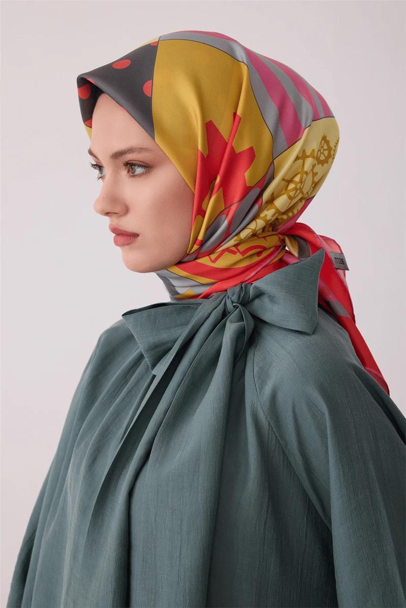 82 Belli Twill İpek Eşarp 4409D