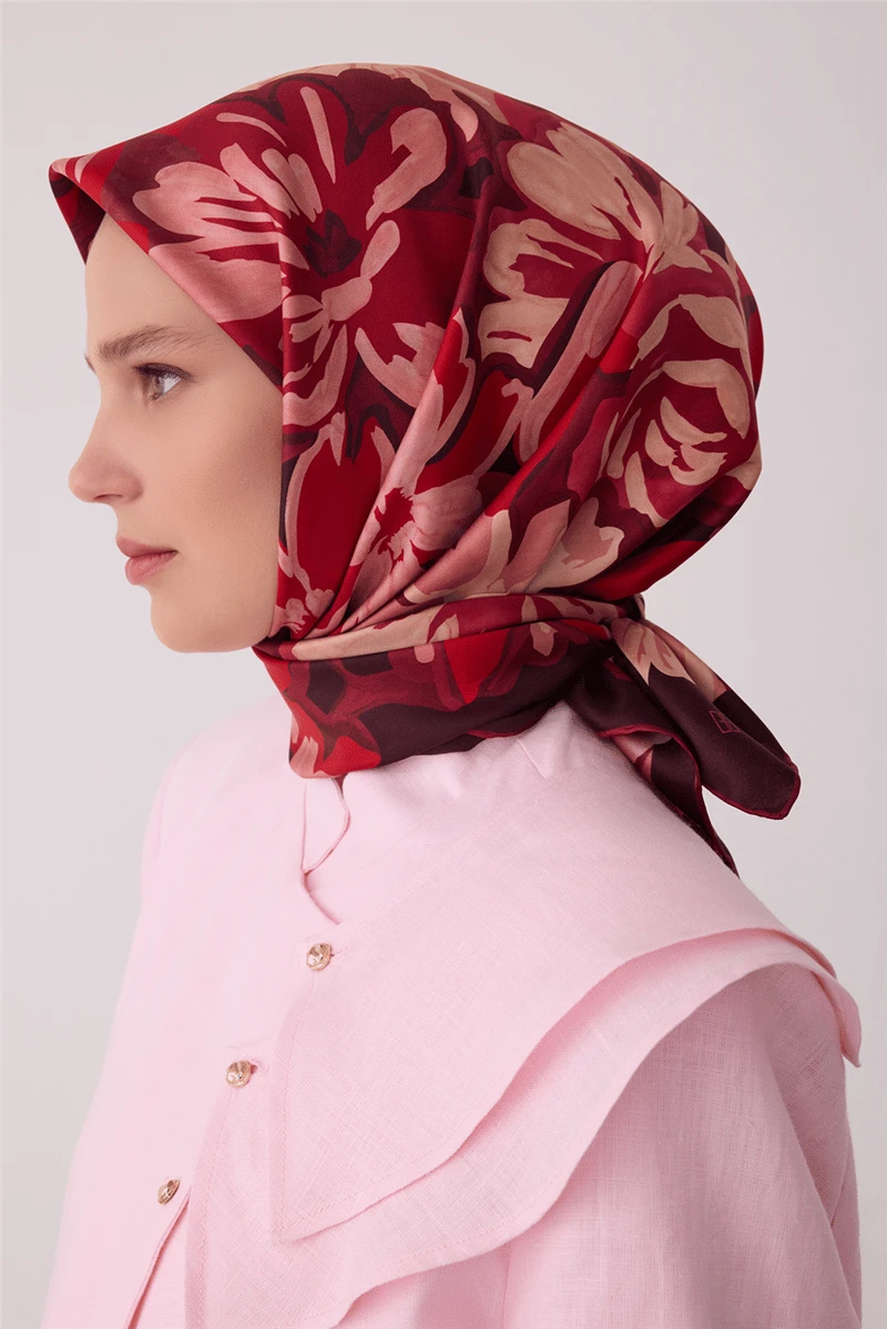 82 Belli Twill İpek Eşarp 4416D
