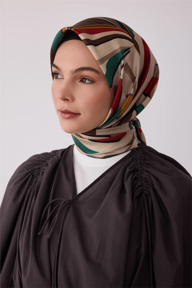 84 Belli Twill İpek Eşarp 4410D