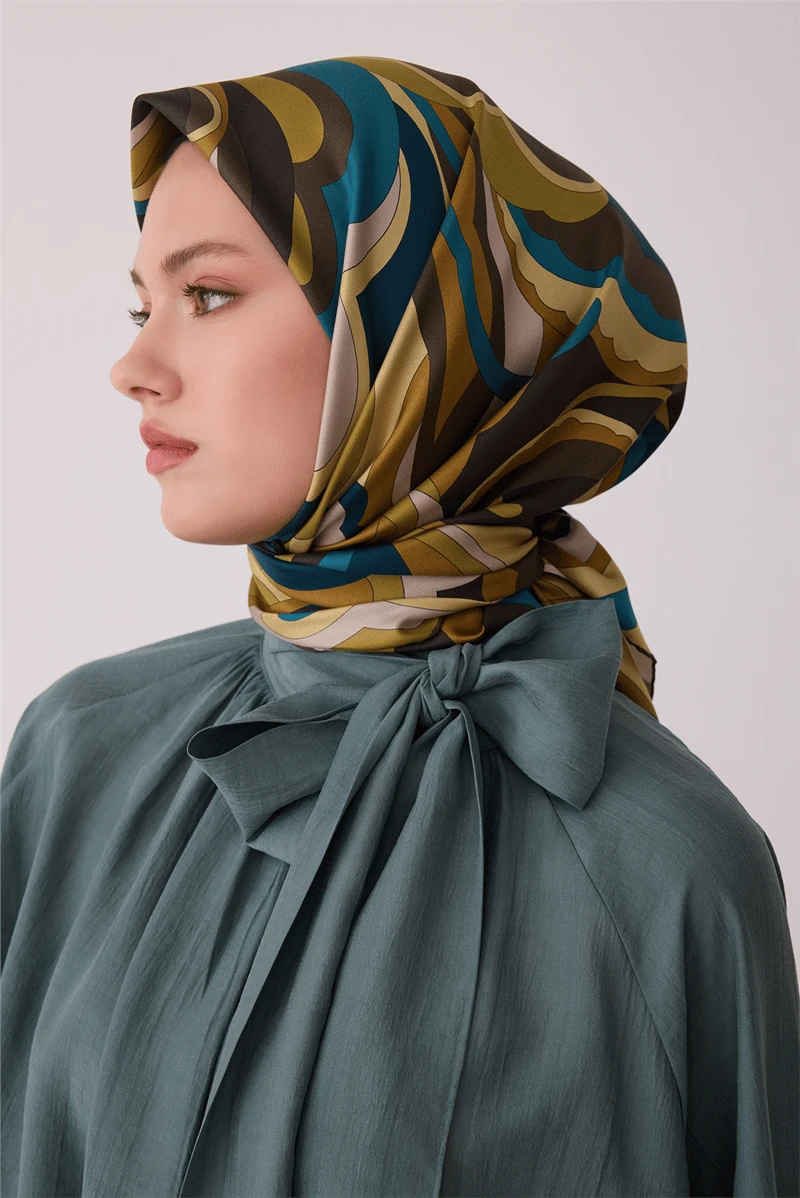 84 Belli Twill İpek Eşarp 4414D