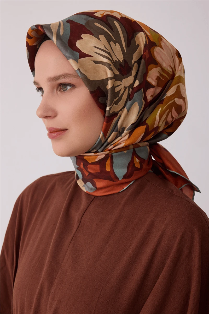 85 Belli Twill İpek Eşarp 4416D