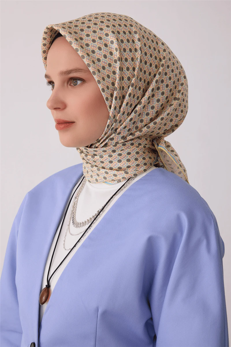 85 Belli Twill İpek Eşarp 4418D
