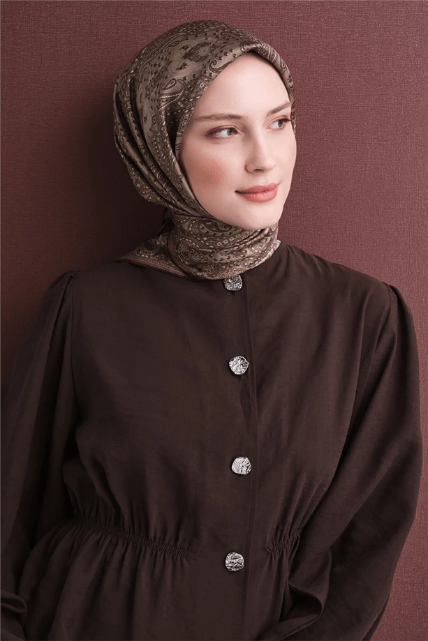 86 Armine Twill İpek Eşarp 9631D
