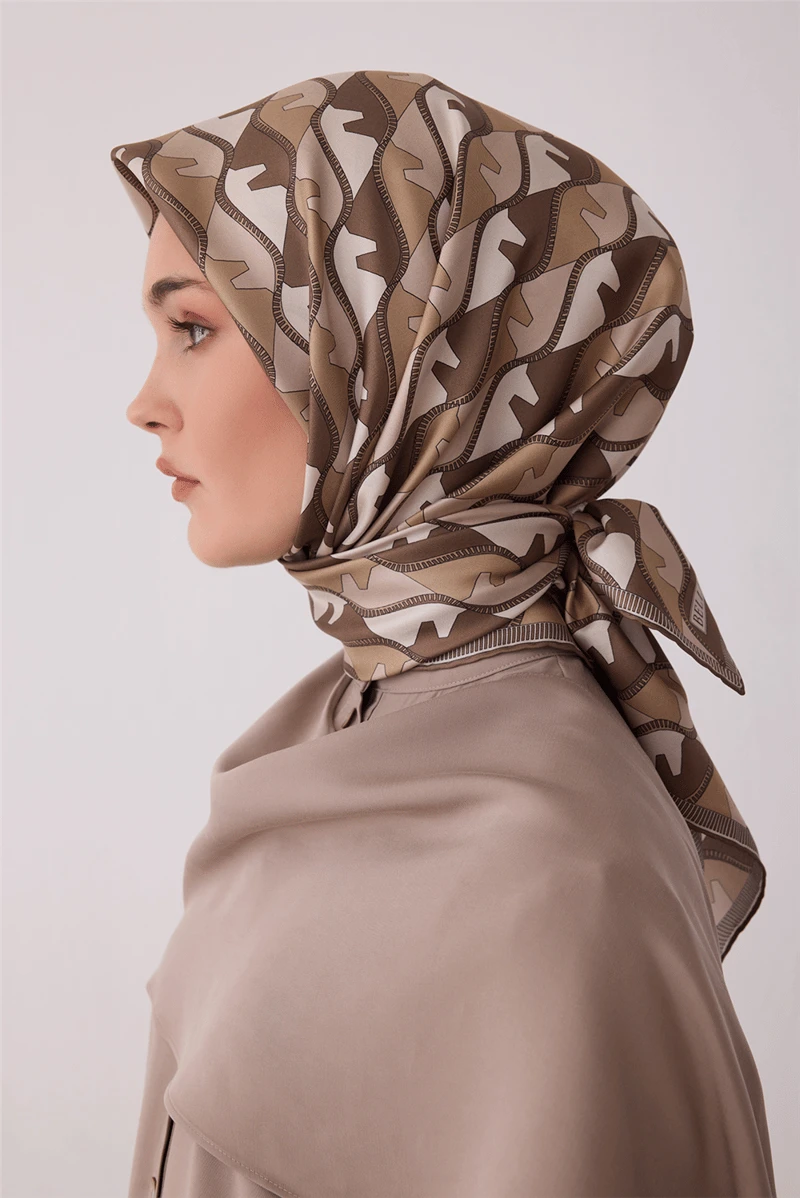 86 Belli Twill İpek Eşarp 4406D