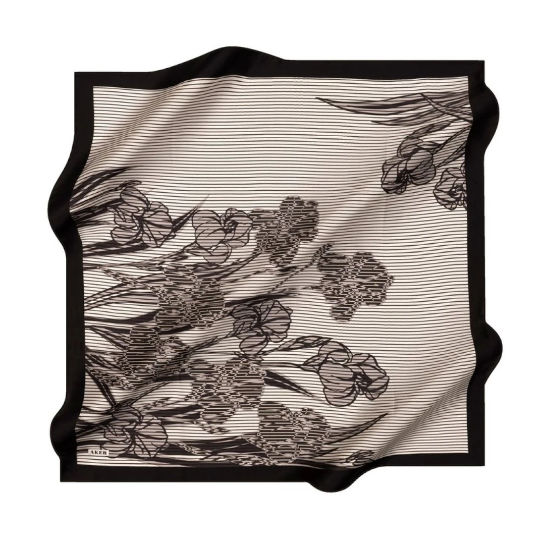 911 Aker Twill İpek Eşarp 9162713