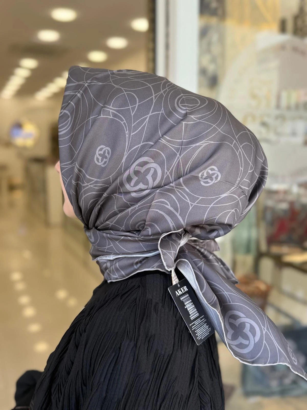 971 Aker Twill İpek Eşarp 9124713