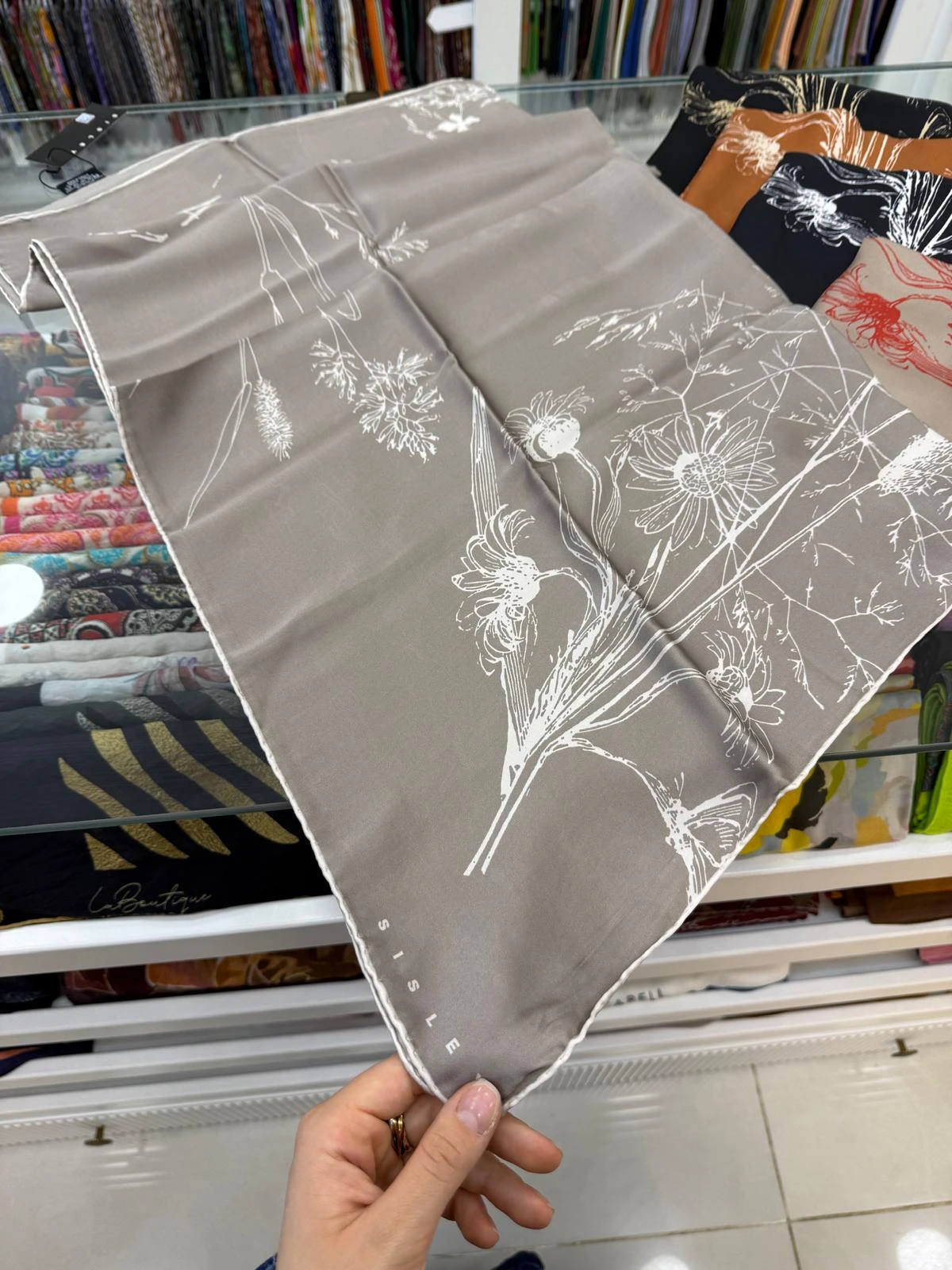 BEJ Sisley Twill İpek Eşarp 2020