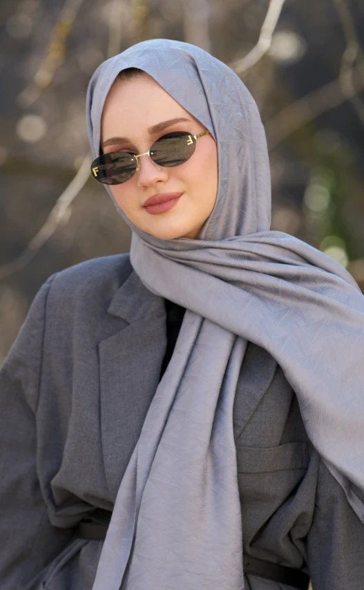 Füme Loryan Scarf Aura Liva Şal