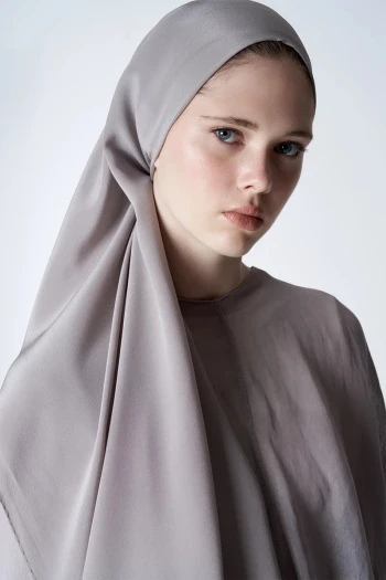 GRİ ED Scarf Core İpek Şal