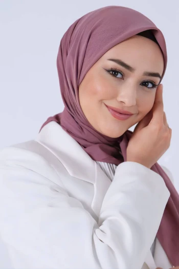 Koyu Lavanta Harem Scarf İncila Eşarp