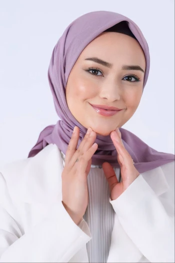 Koyu Leylak Harem Scarf İncila Eşarp
