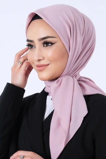 Koyu Pudra Harem Scarf İncila Eşarp