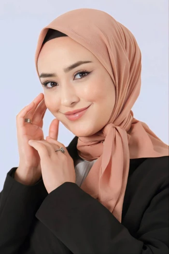 Şeftali Harem Scarf İncila Eşarp