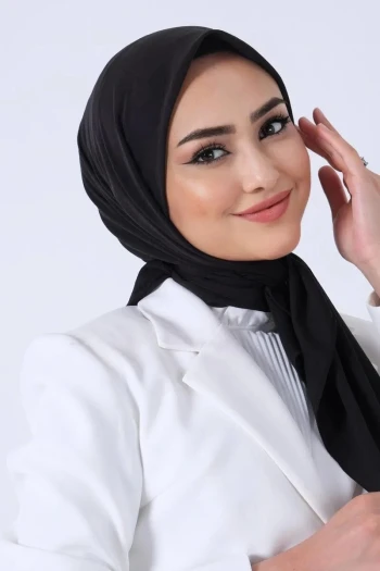 SİYAH Harem Scarf İncila Eşarp