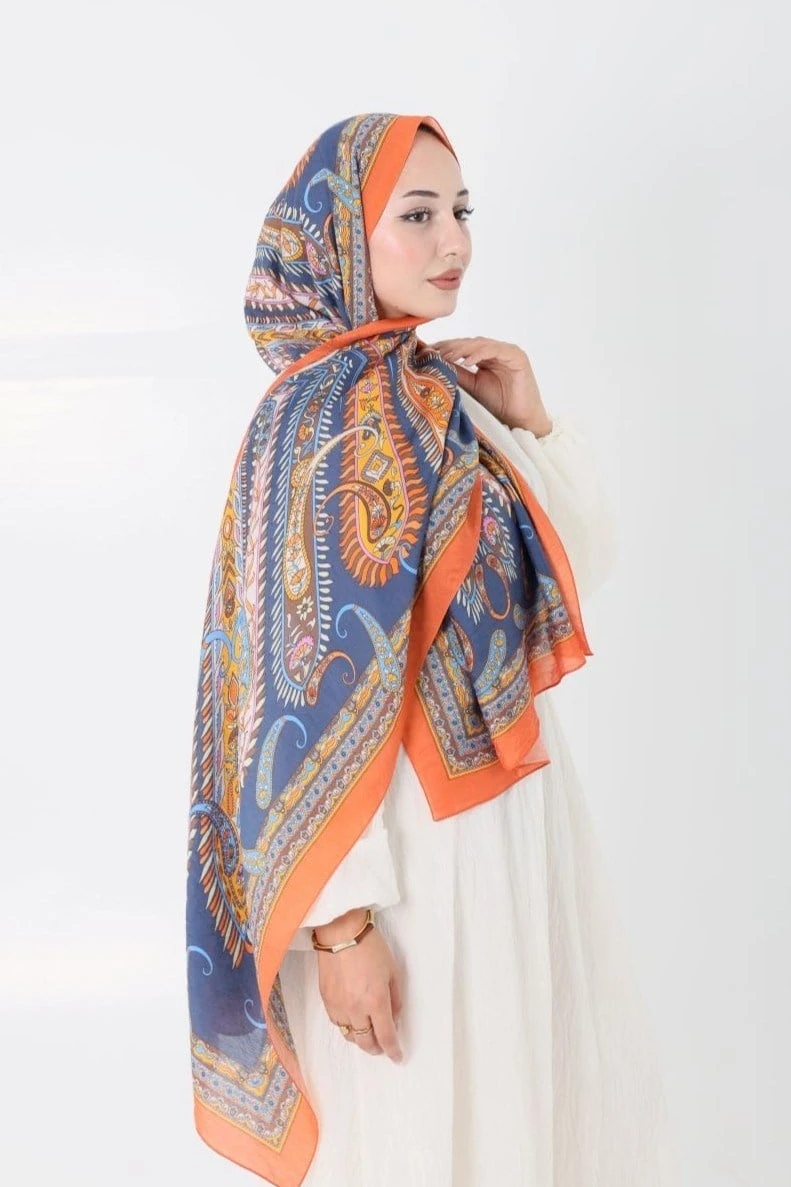 SOMON Loryan Scarf Diamond Mimoza Şal