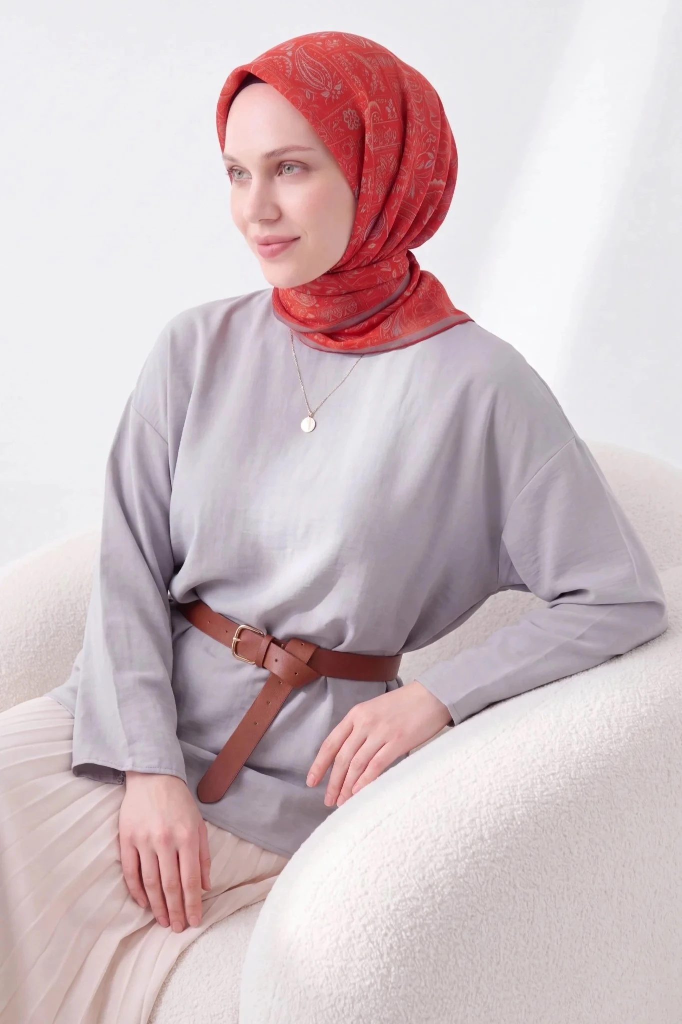 01 Silk Home Soft Eşarp 73165