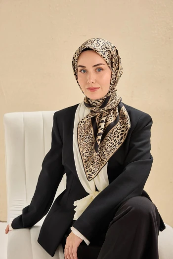 02 Silk Home Twill İpek Eşarp 11506