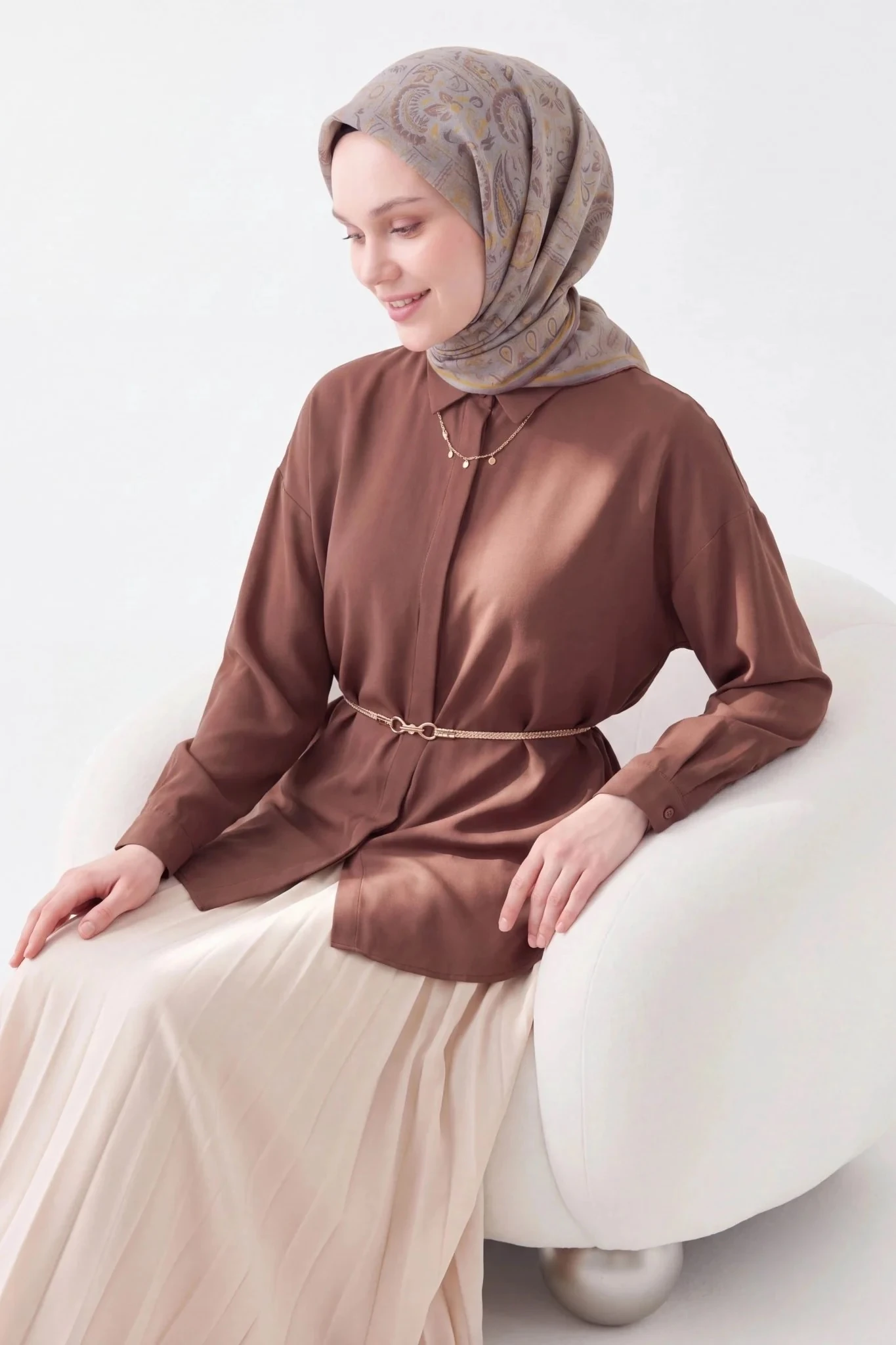 22 Silk Home Soft Eşarp 73165