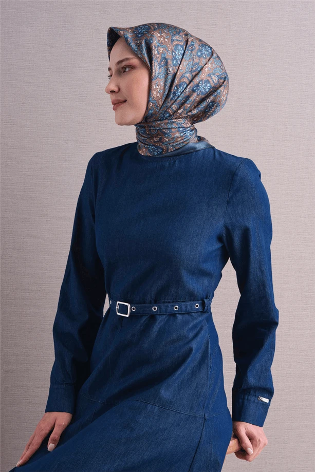 34 Armine Twill İpek Eşarp 9609D