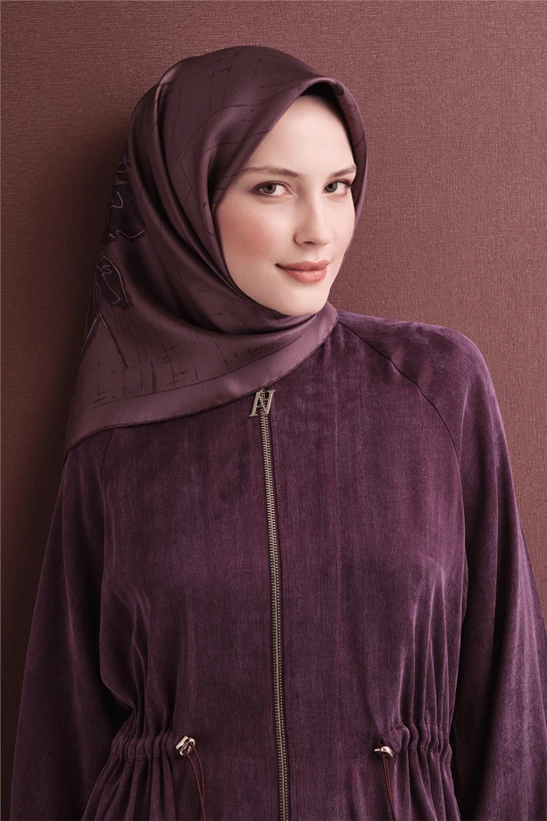 58 Armine Twill İpek Eşarp 9617D
