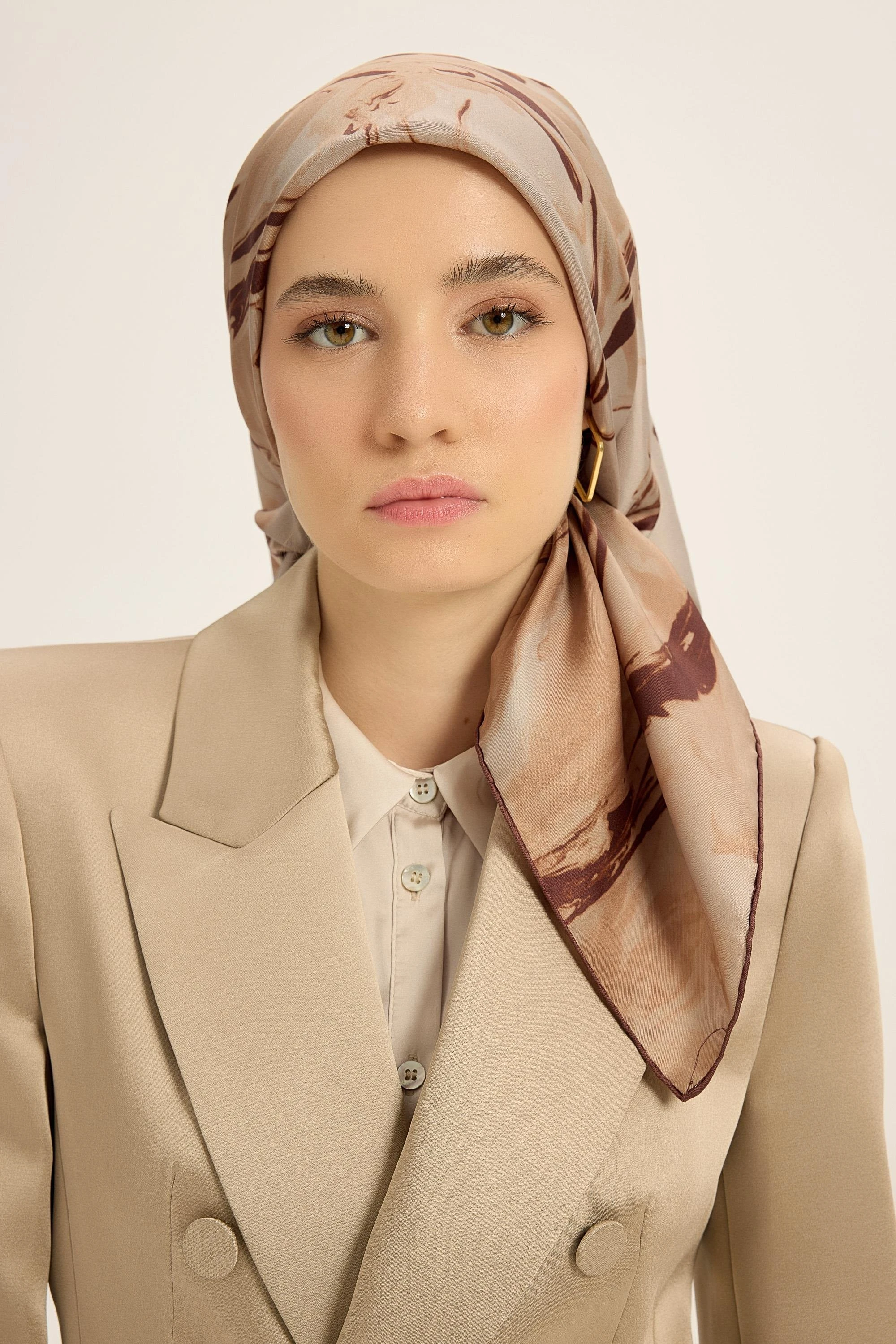 CAMEL Maisa Eva Twill İpek Eşarp