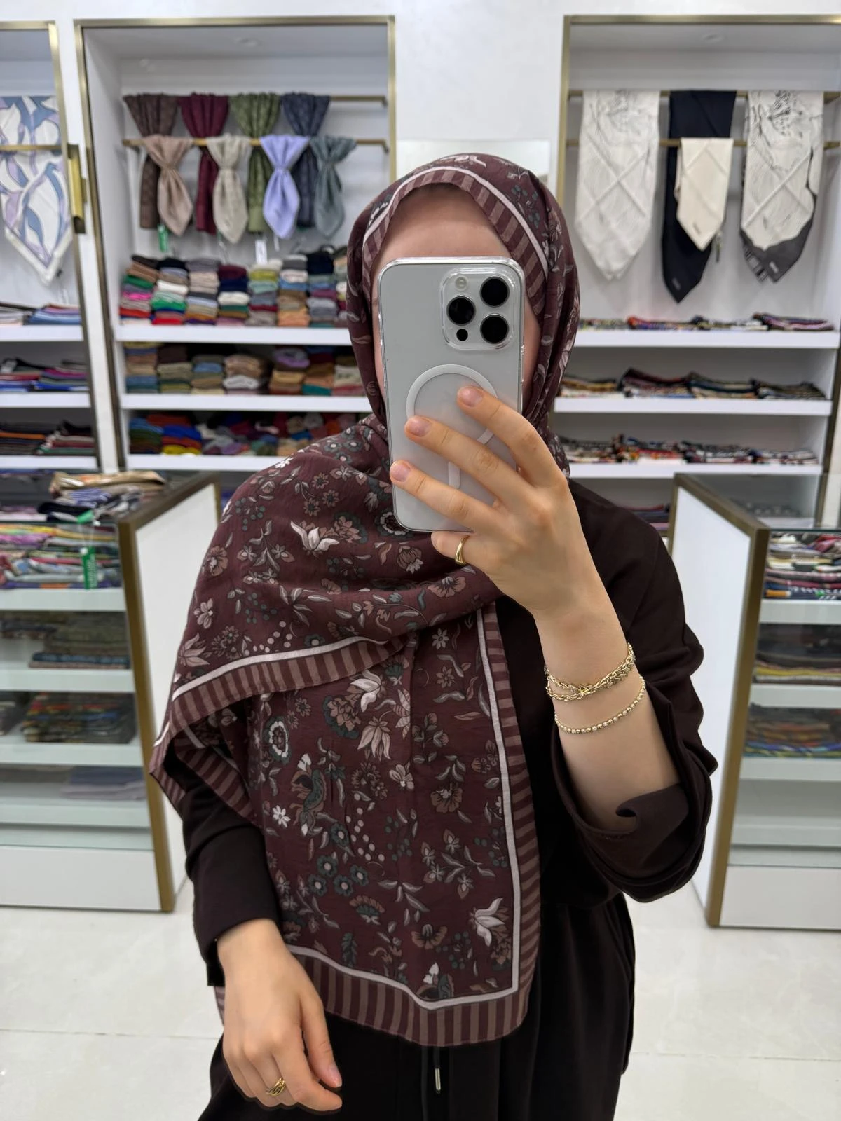 Erik Kurusu Fenza Scarf Beech Modal Şal 4