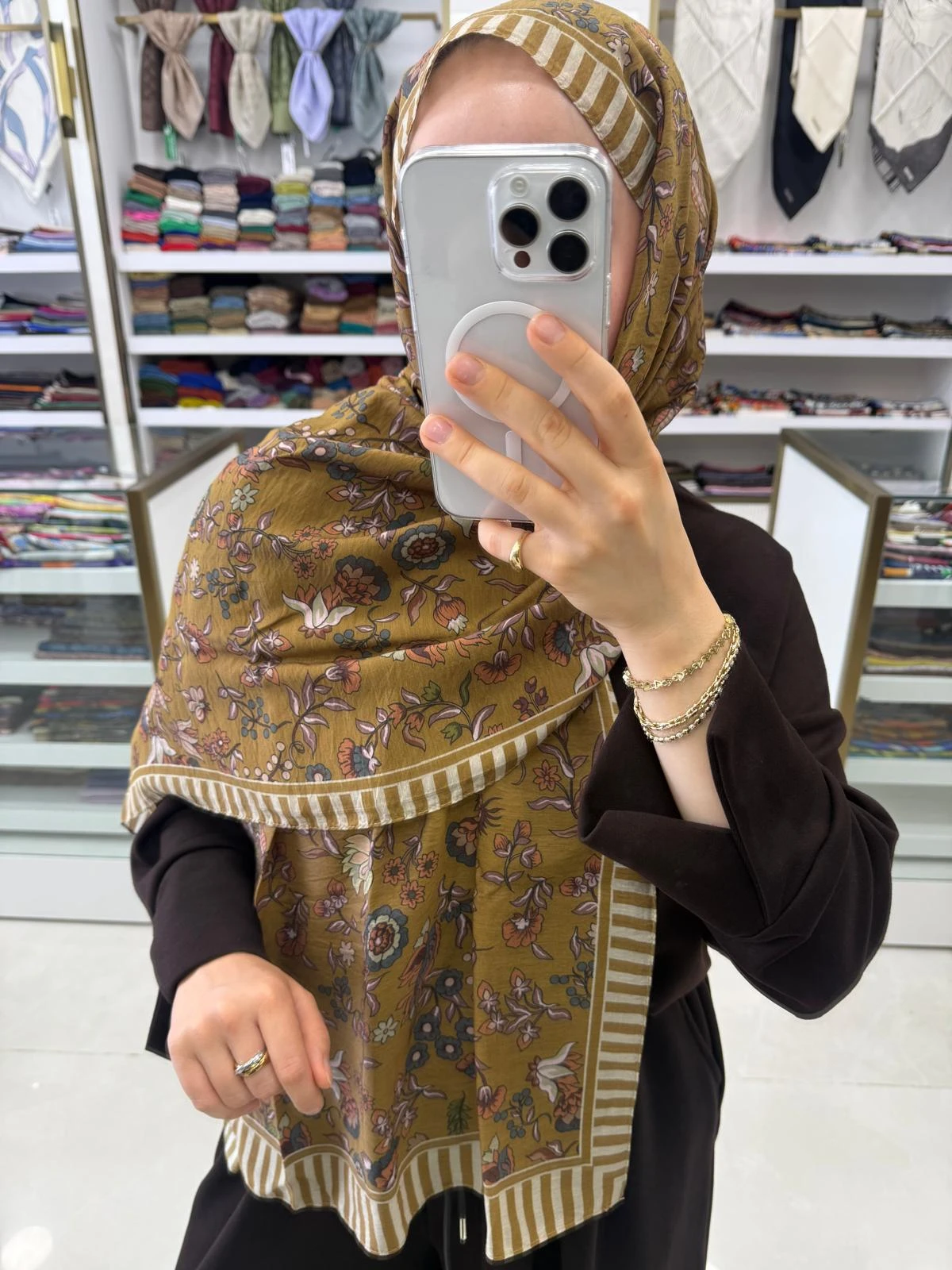Hardal Fenza Scarf Beech Modal Şal 4